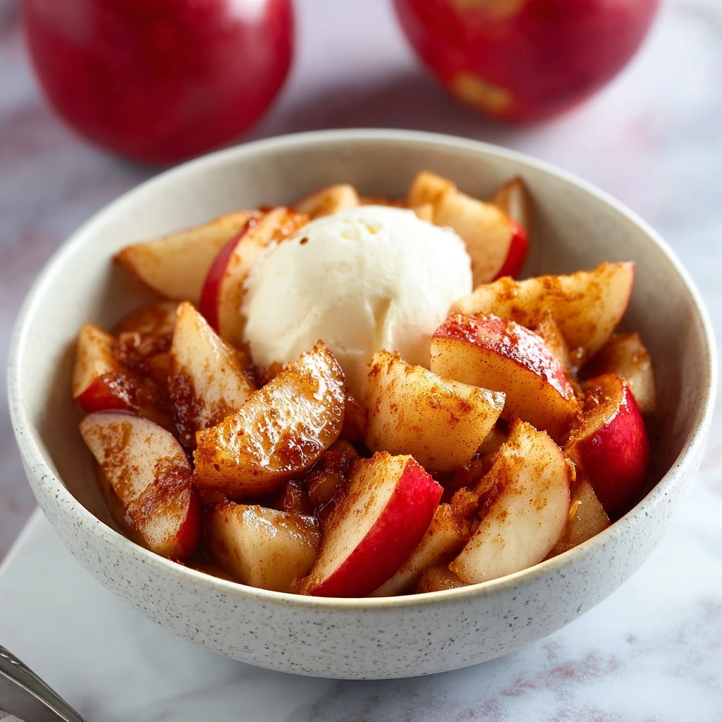 Crispy Air Fryer Cinnamon Apples Recipe - Recipe Image