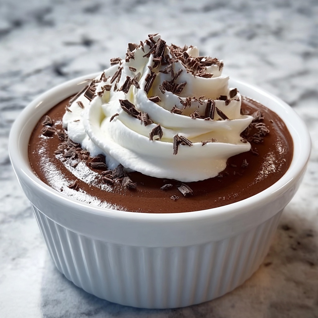 Creamy Chocolate Pot de Crème Recipe - Recipe Image