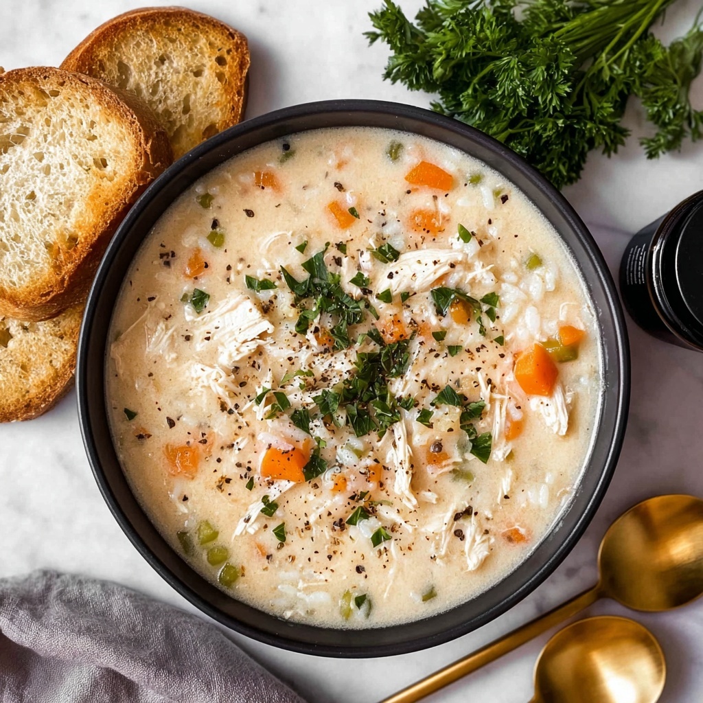 Crockpot Chicken Wild Rice Soup Recipe - Recipe Image