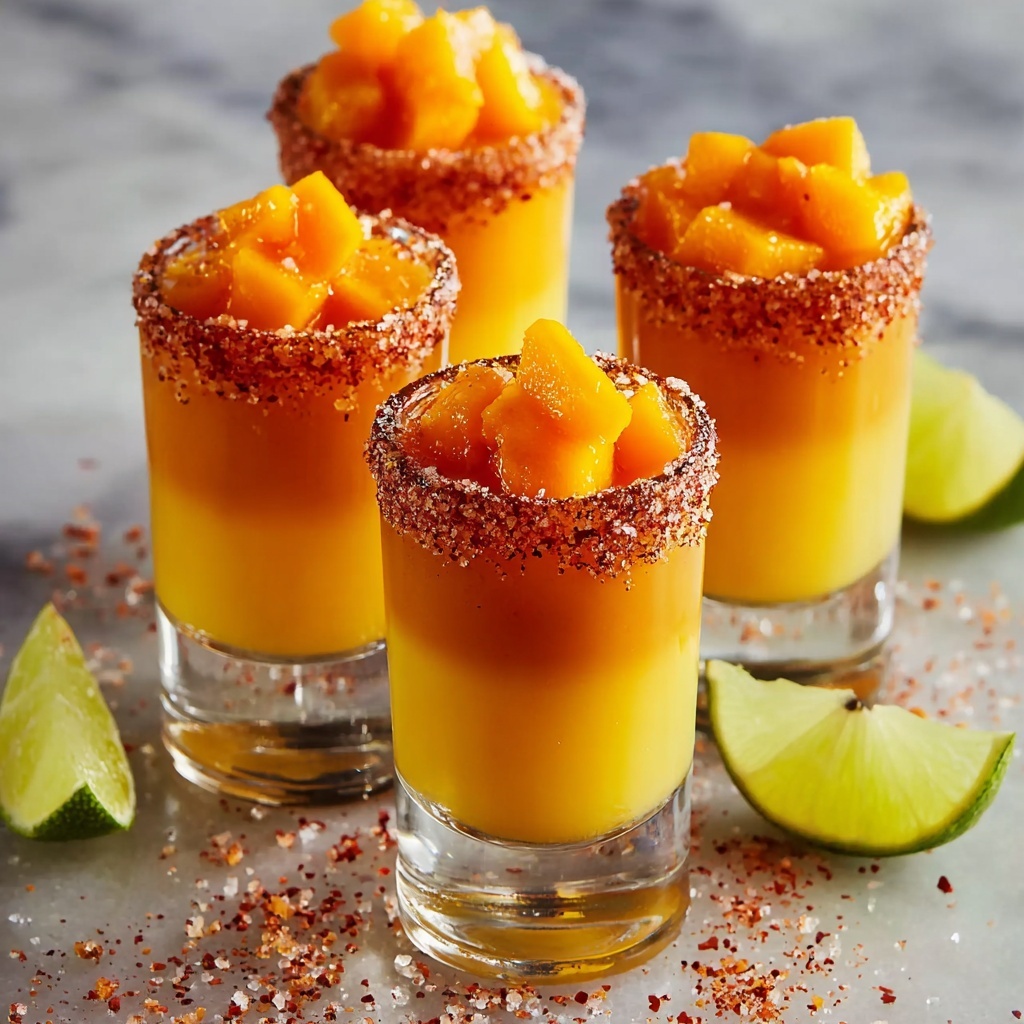 Chile Mango Mexican Candy Shots Recipe - Recipe Image