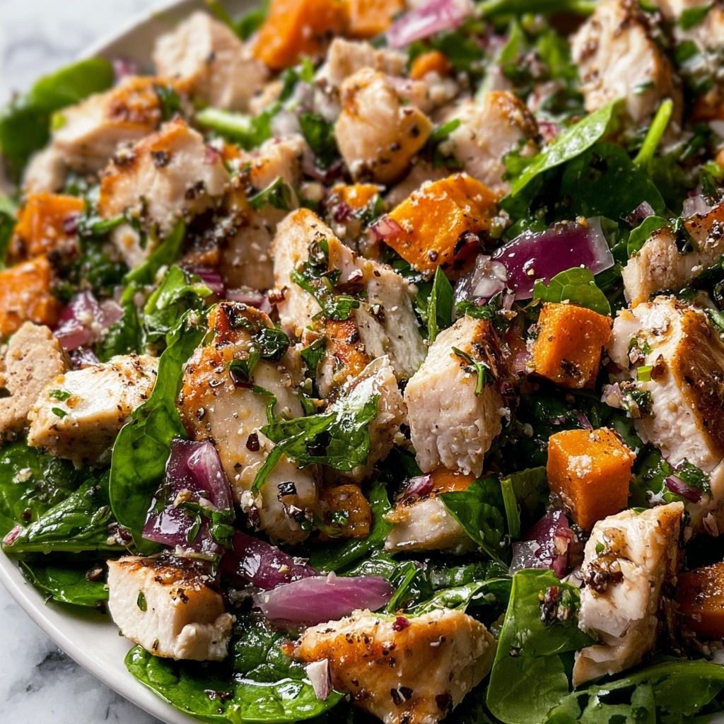 Persian Chicken Salad with Herbs, Pomegranate Seeds, and Lemon Dressing Recipe - Recipe Image