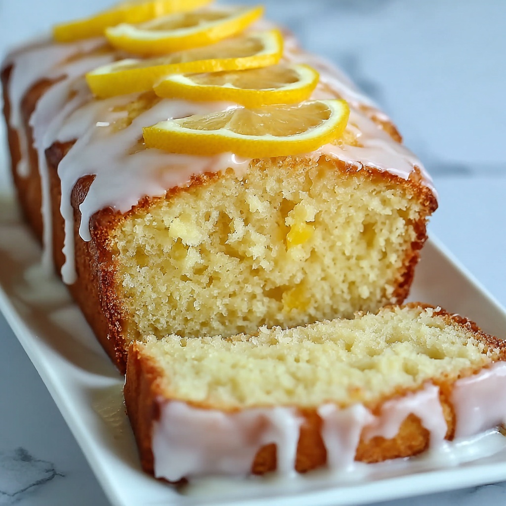 Lemon Pound Cake with Lemon Glaze Recipe - Recipe Image