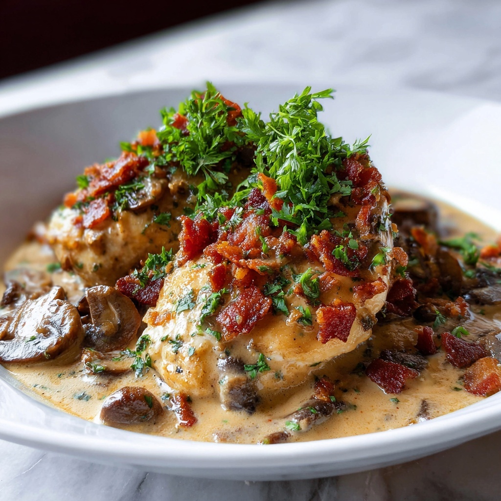 Easy Tuscan Slow Cooker Chicken Thighs Recipe - Recipe Image