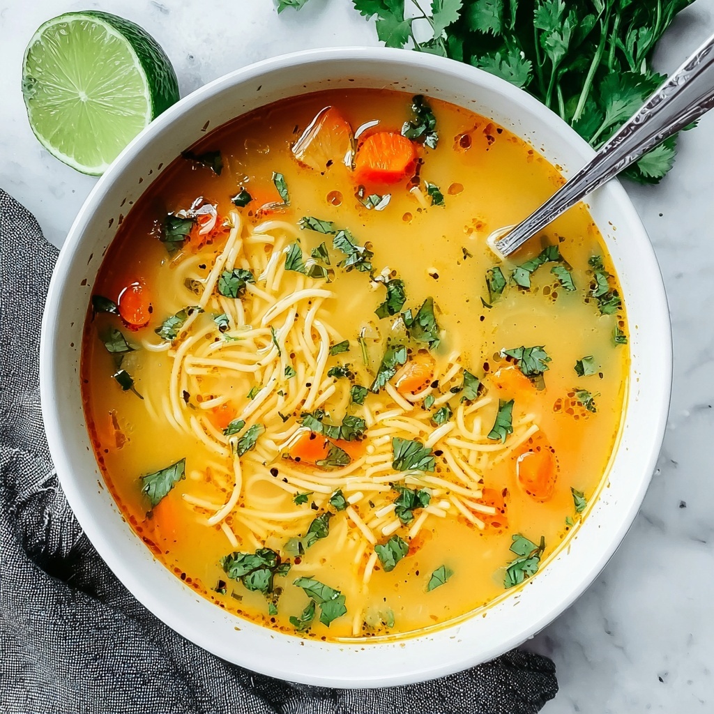 Thai Coconut Curry Soup Recipe - Recipe Image