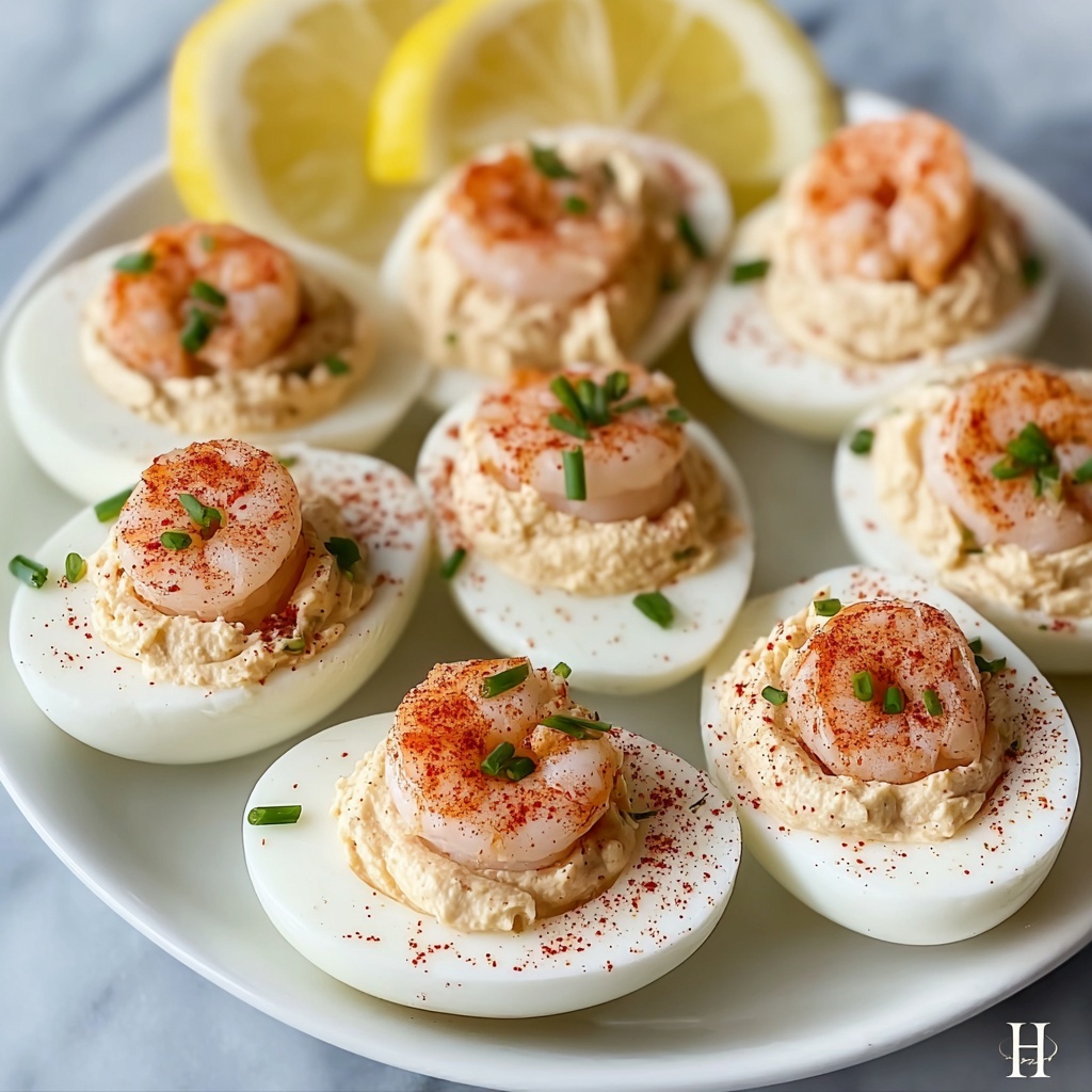 Cajun Shrimp Deviled Eggs Recipe - Recipe Image