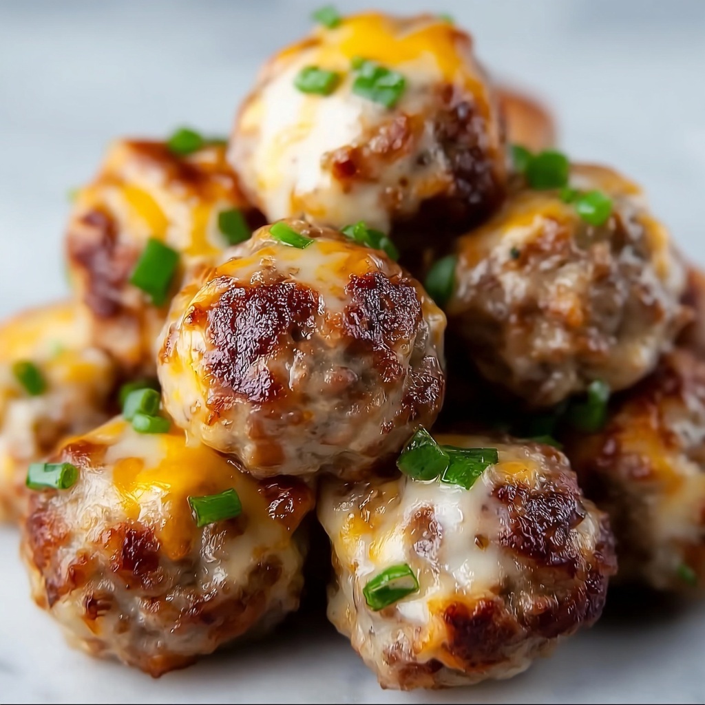 Rotel Cream Cheese Sausage Balls: A Crowd-Pleasing Delight Recipe - Recipe Image