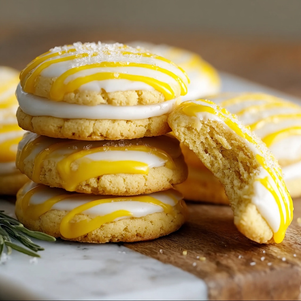 Luscious Lemon Heaven Cookies Recipe - Recipe Image
