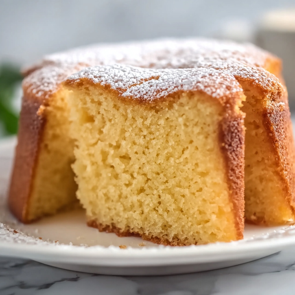 Old Fashioned Butter Cake Recipe - Recipe Image