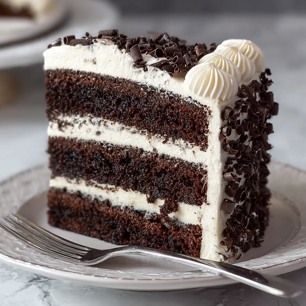 Tuxedo Cake Costco Copy Cat Recipe - Recipe Image