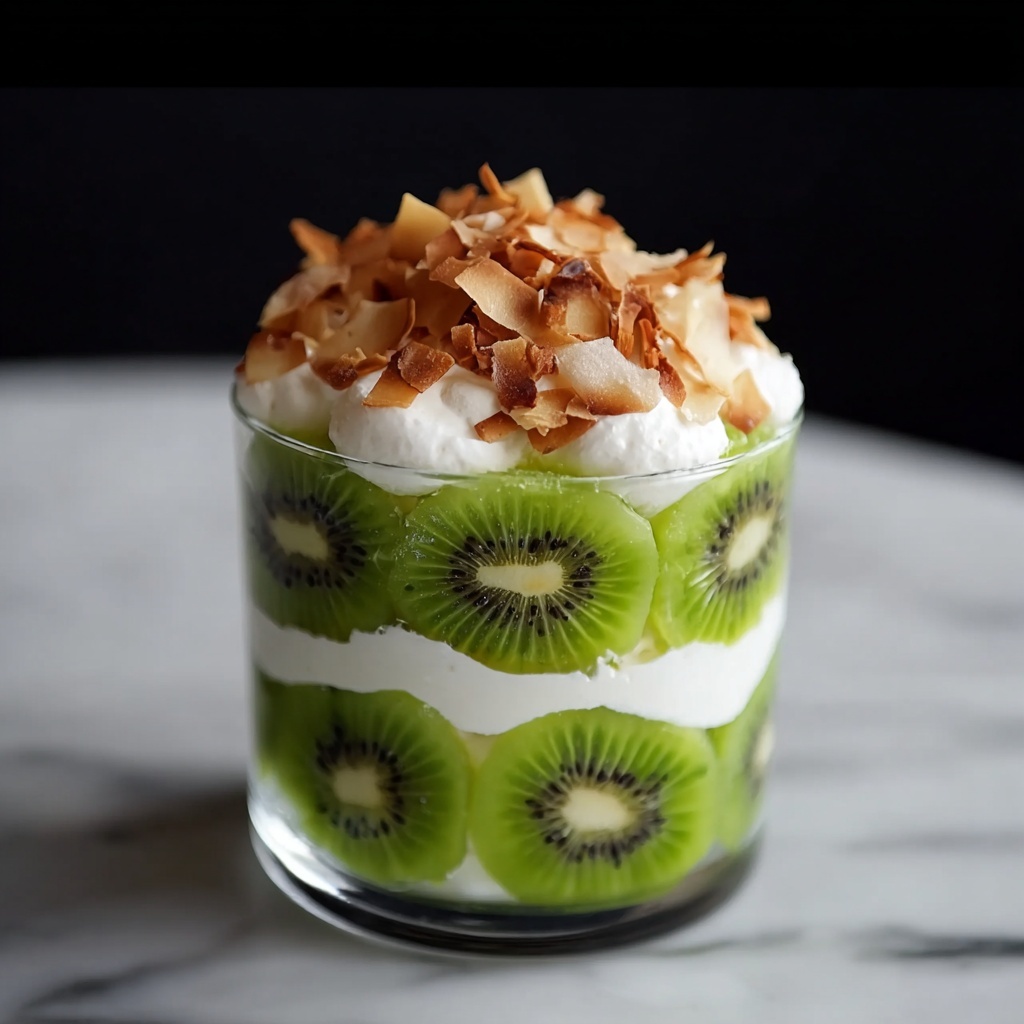 Kiwi and Coconut Parfait Recipe - Recipe Image