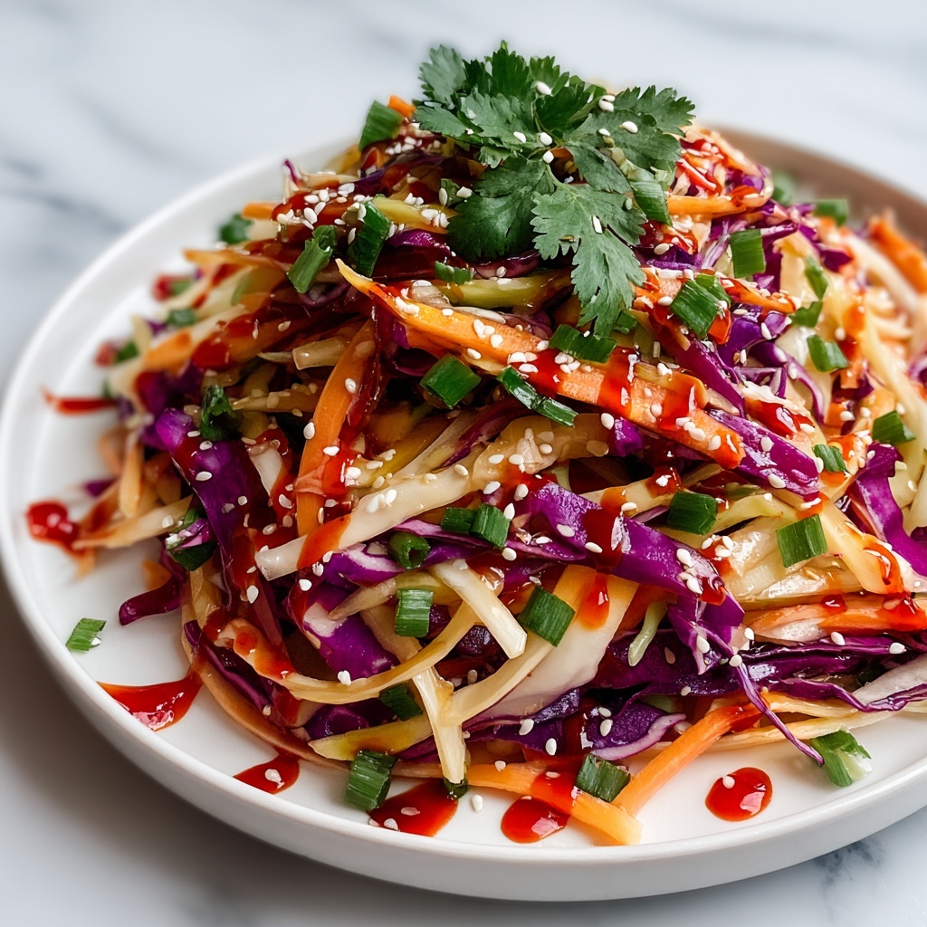 Quick Korean Spicy Slaw Recipe - Recipe Image