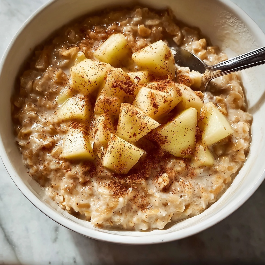 Apple Cinnamon Oatmeal Stovetop Recipe - Recipe Image