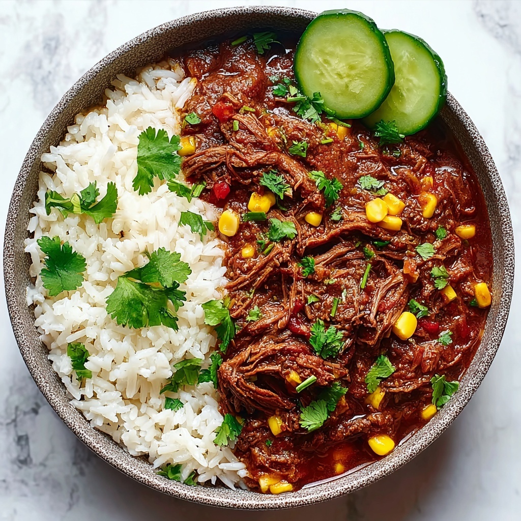 Coconut Curry Shredded Beef Recipe - Recipe Image