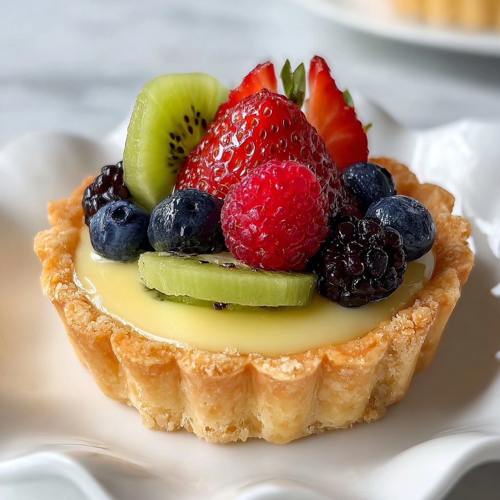 Mini Fruit Tarts Recipe - Recipe Image