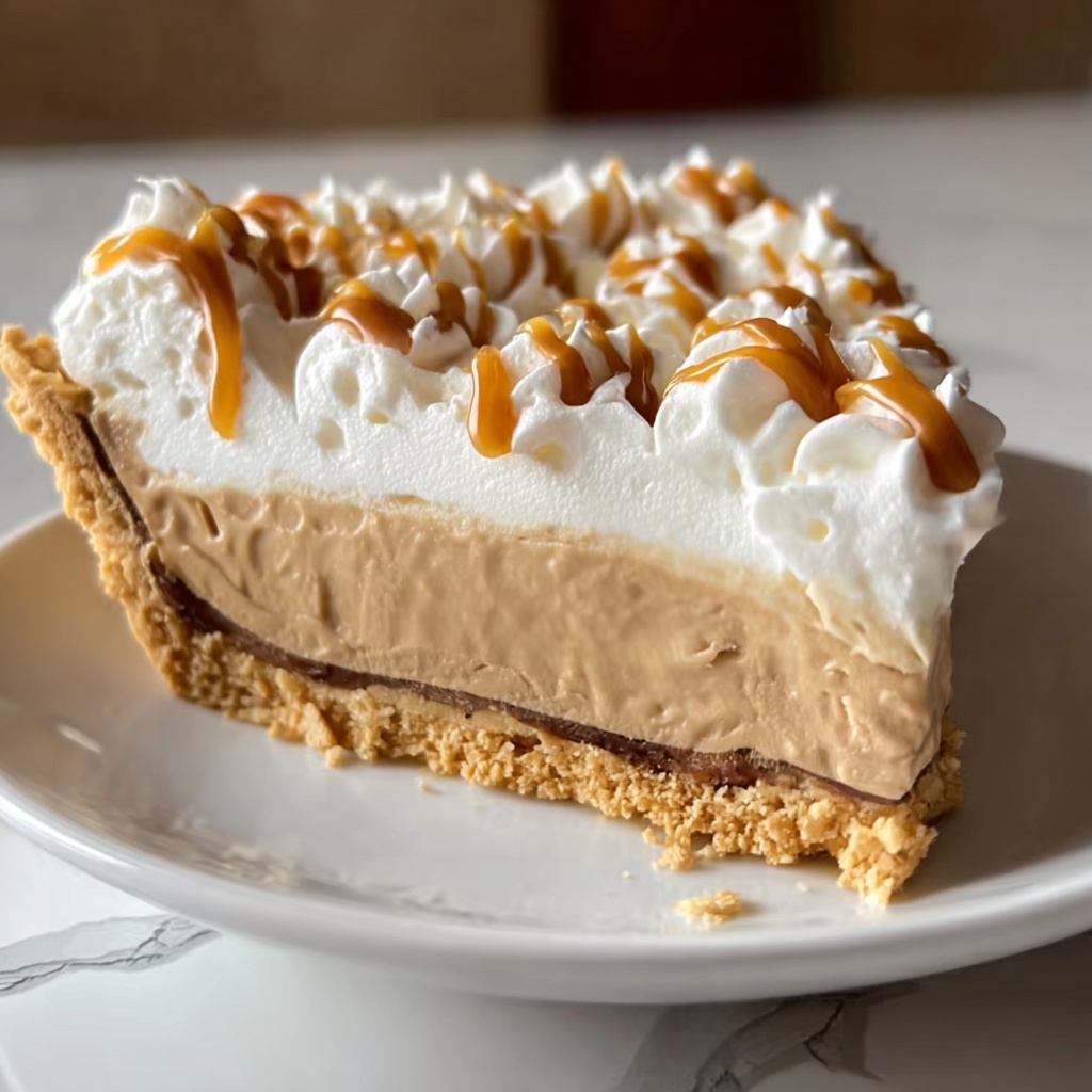 No Bake Peanut Butter Pie Recipe - Recipe Image