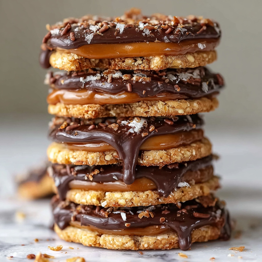 Homemade Samoas (Girl Scout Cookies) Recipe - Recipe Image