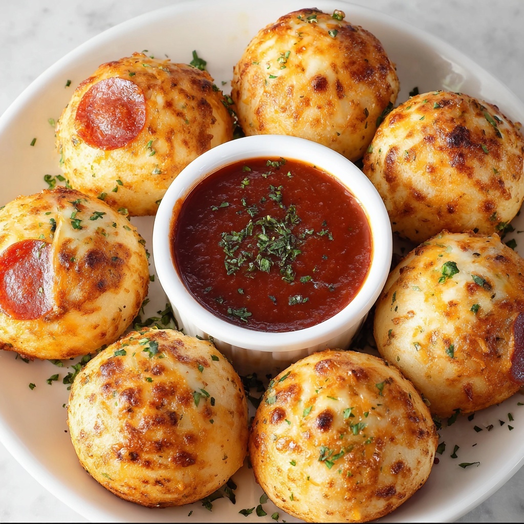 Pepperoni Pizza Bombs Recipe - Recipe Image