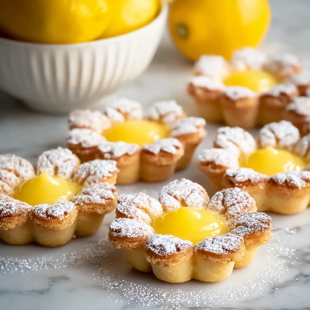 Lemon Curd Tartlets Recipe - Recipe Image