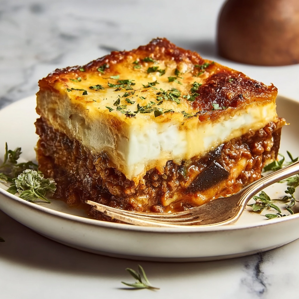 Classic Moussaka Recipe - Recipe Image