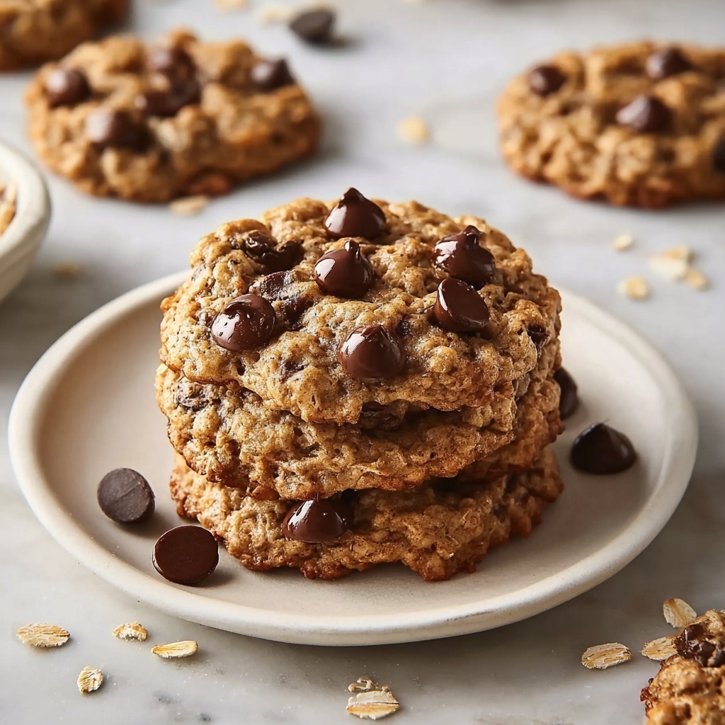 Brown Butter Oatmeal Chocolate Chip Cookies Recipe - Recipe Image