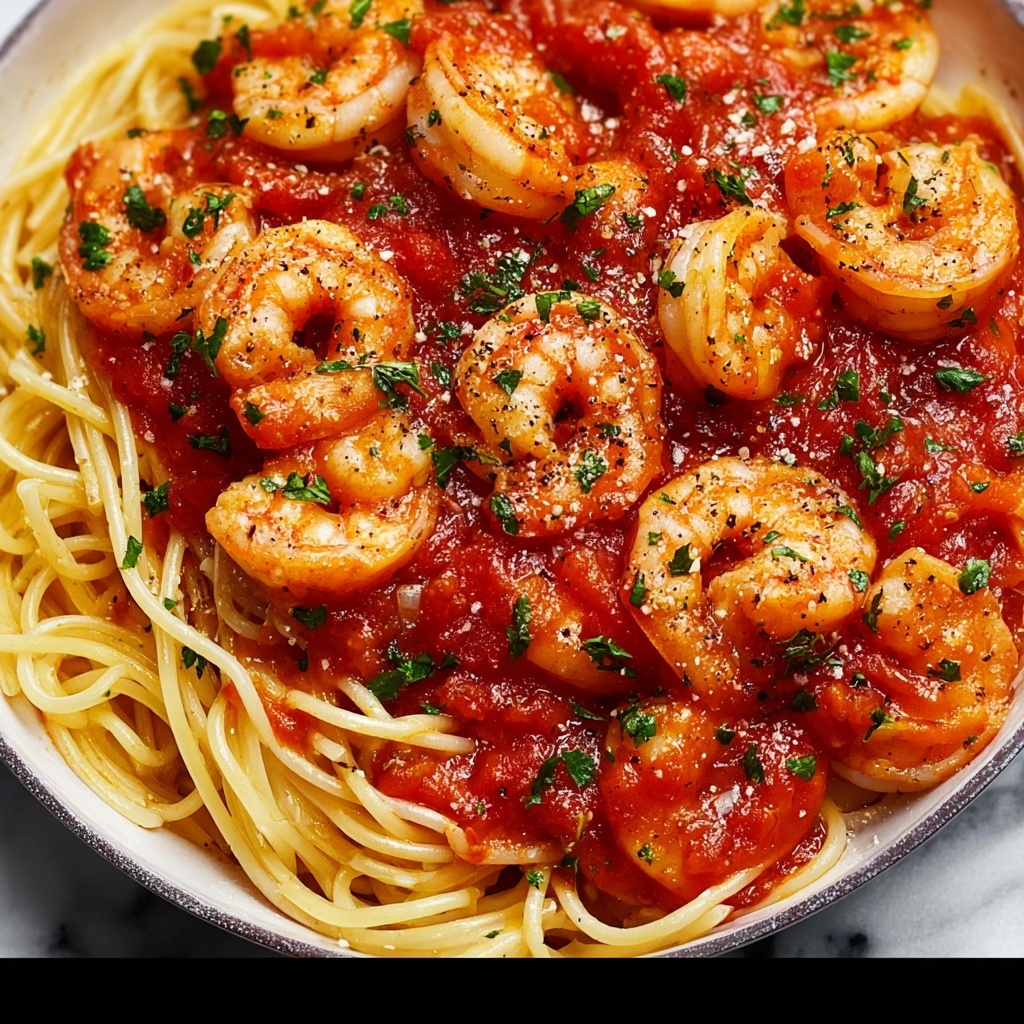 Spicy Shrimp Fra Diavolo with Linguine Recipe - Recipe Image