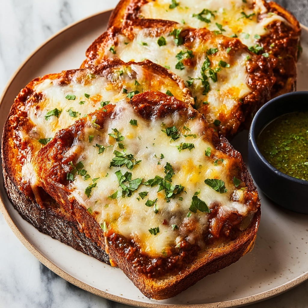 Chili Cheese Toast Recipe - Recipe Image