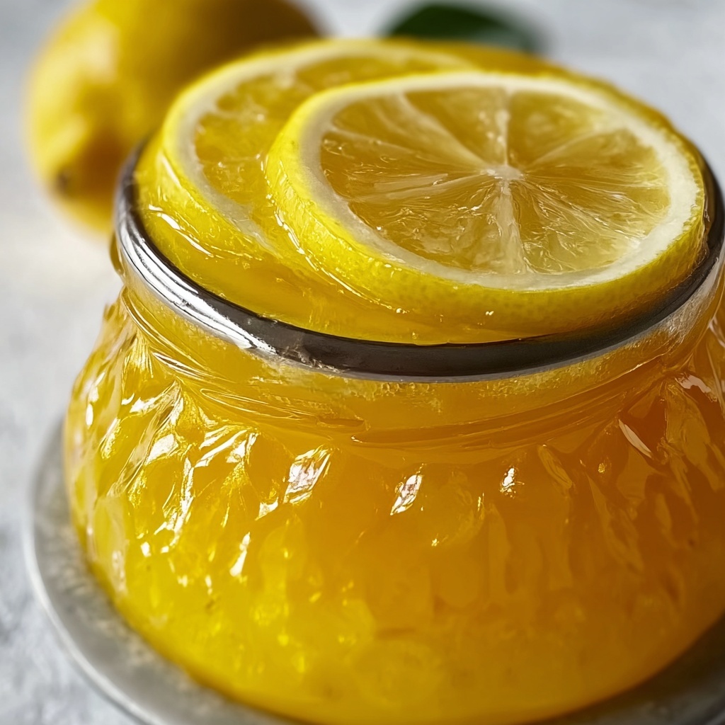 Italian Lemon Jam Recipe - Recipe Image