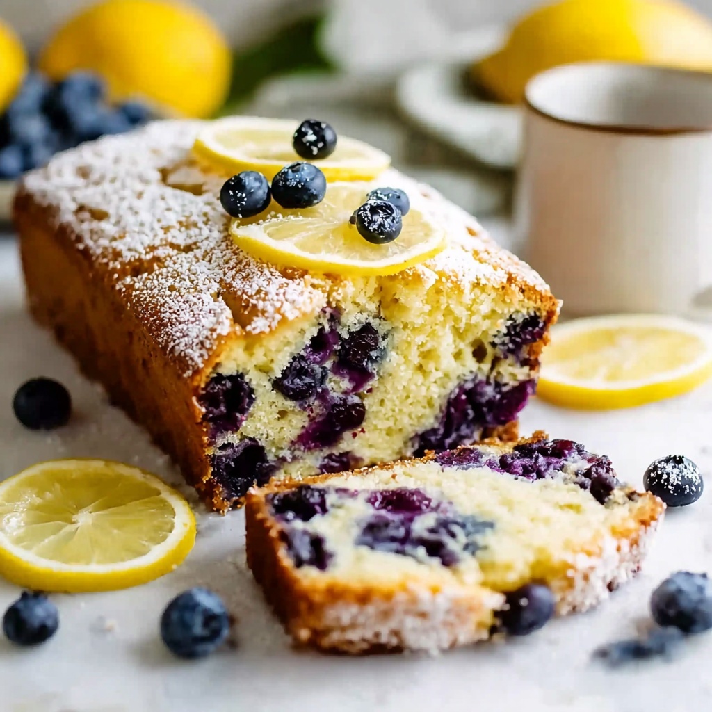 Lemon Blueberry Bread Recipe - Recipe Image