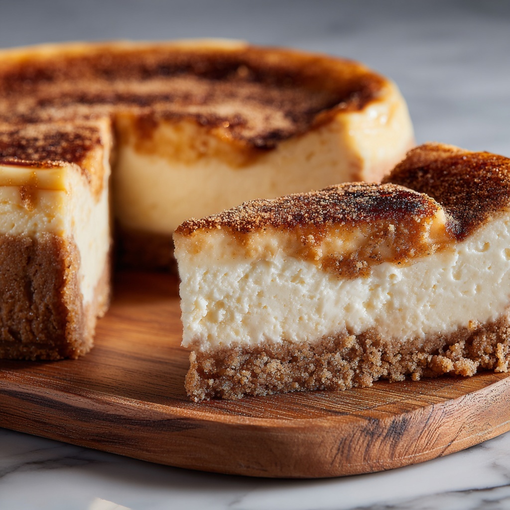 Simple Churro Cheesecake Recipe - Recipe Image