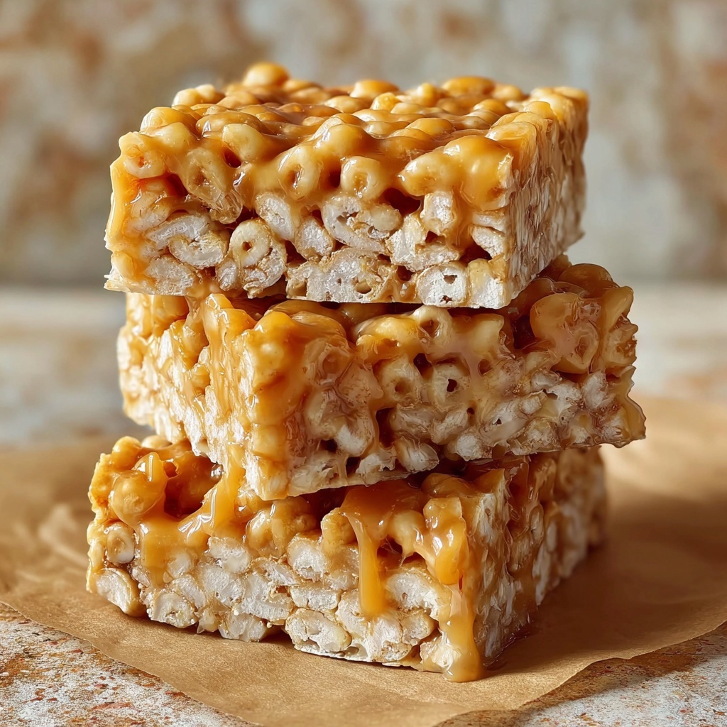 Brown Butter Dulce de Leche Rice Krispie Treats Recipe - Recipe Image