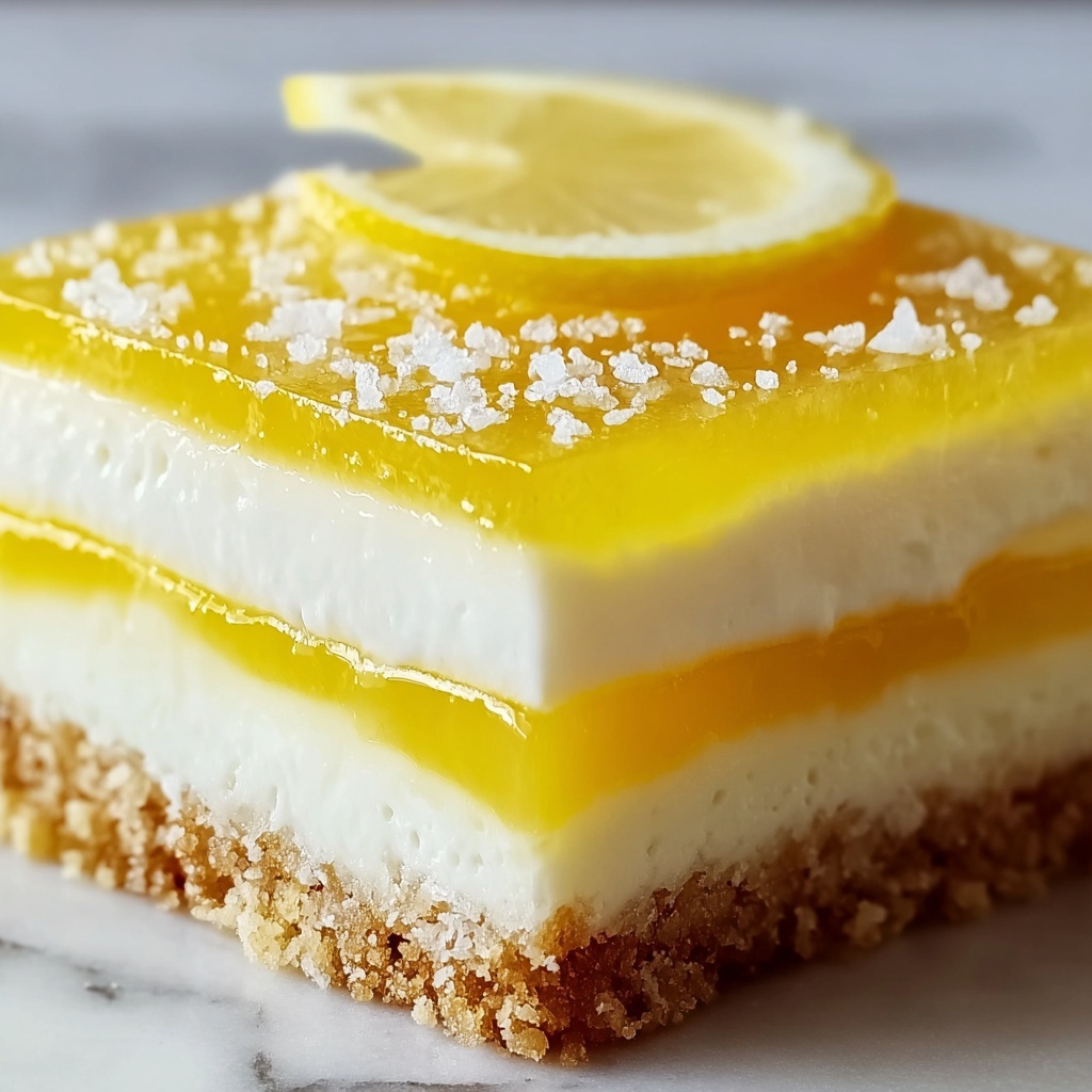 No-Bake Lemon Curd Dream Slice Recipe - Recipe Image