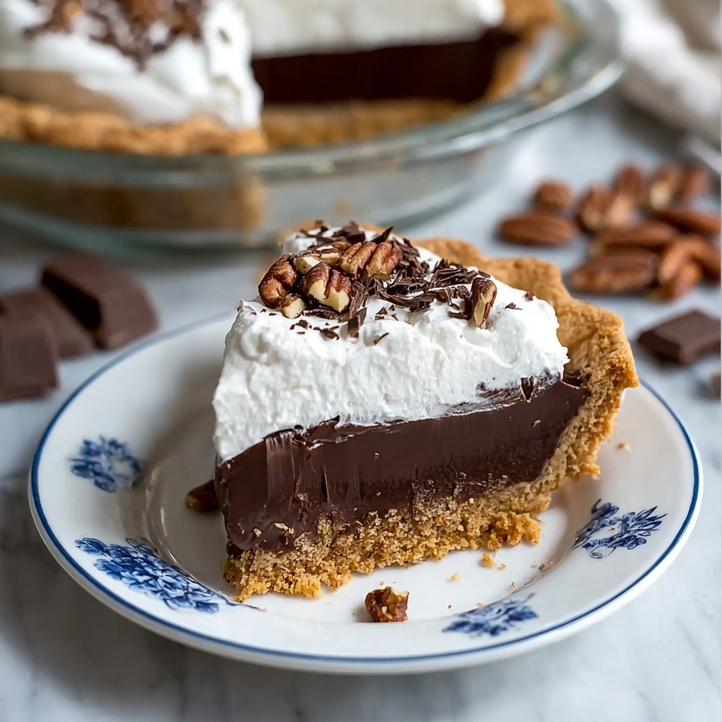 Chocolate Icebox Pie Recipe - Recipe Image