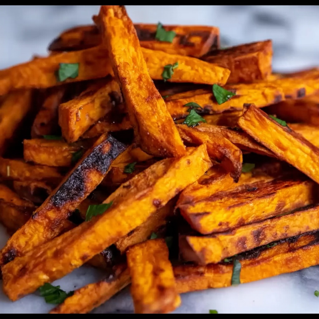 Baked Sweet Potato Fries Recipe - Recipe Image