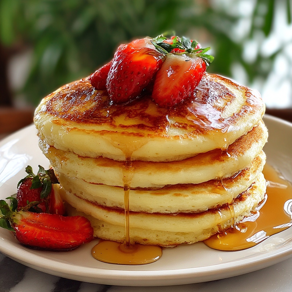 Best Fluffy Pancakes Recipe - Recipe Image
