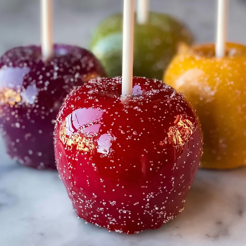 Jolly Rancher Candy Apples Recipe - Recipe Image