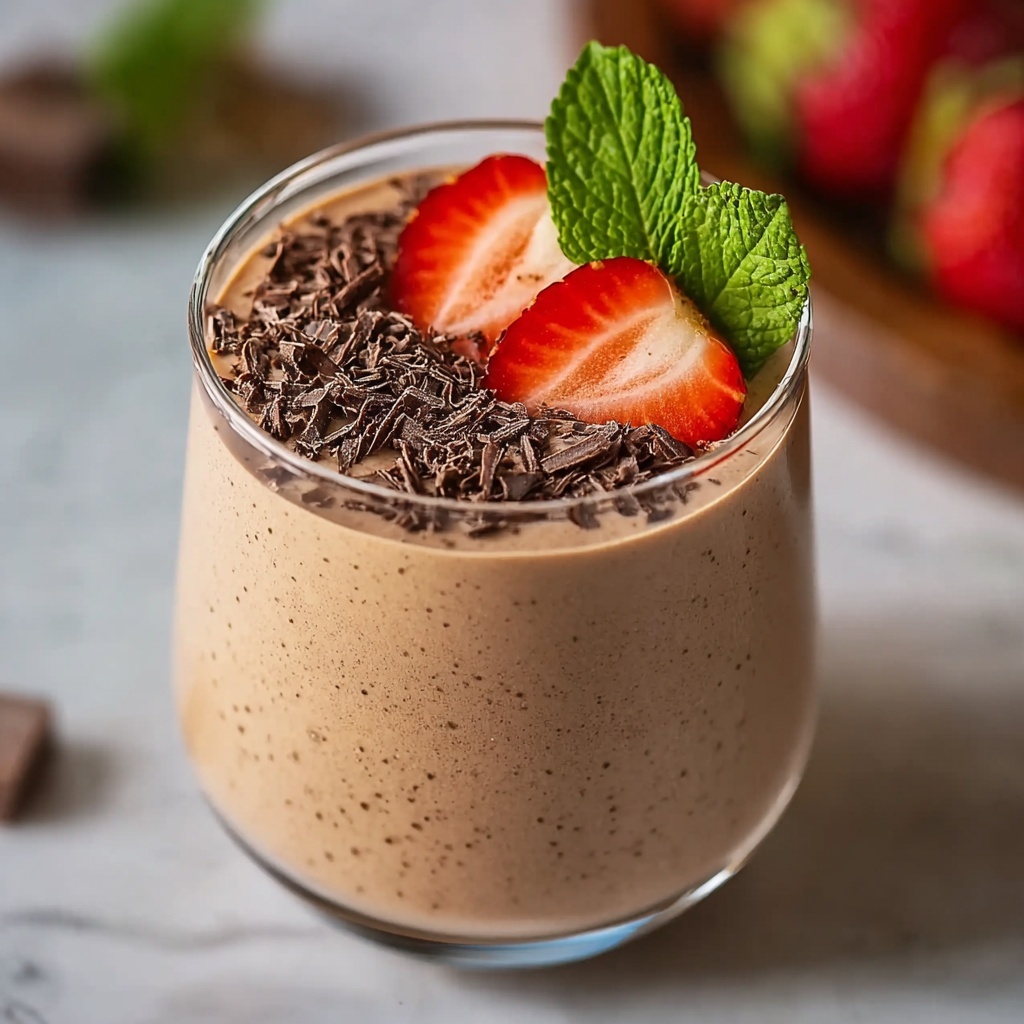 Puerto Rican Chocolate Coquito Recipe - Recipe Image