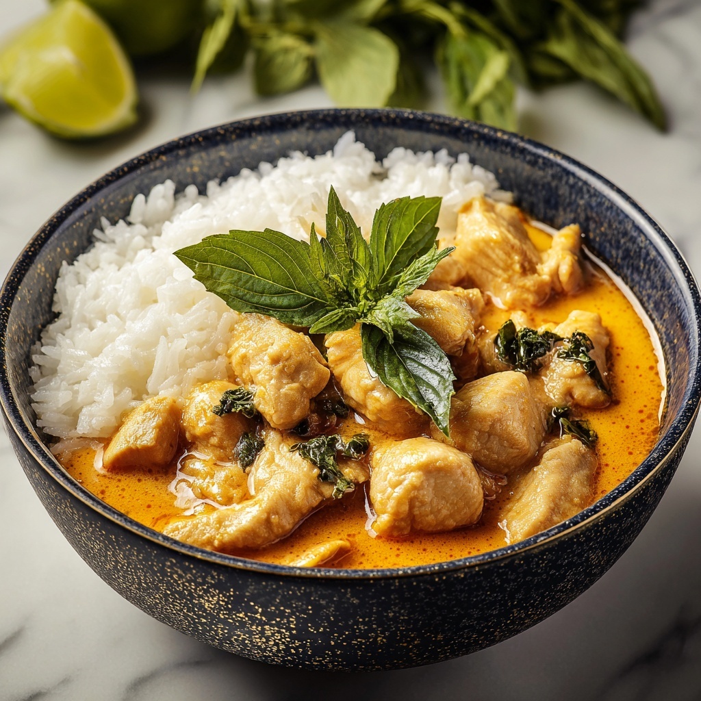 Crockpot Thai Yellow Curry Chicken Recipe - Recipe Image