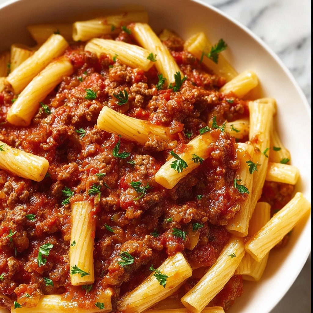 One Pot Sloppy Joe Pasta Recipe - Recipe Image