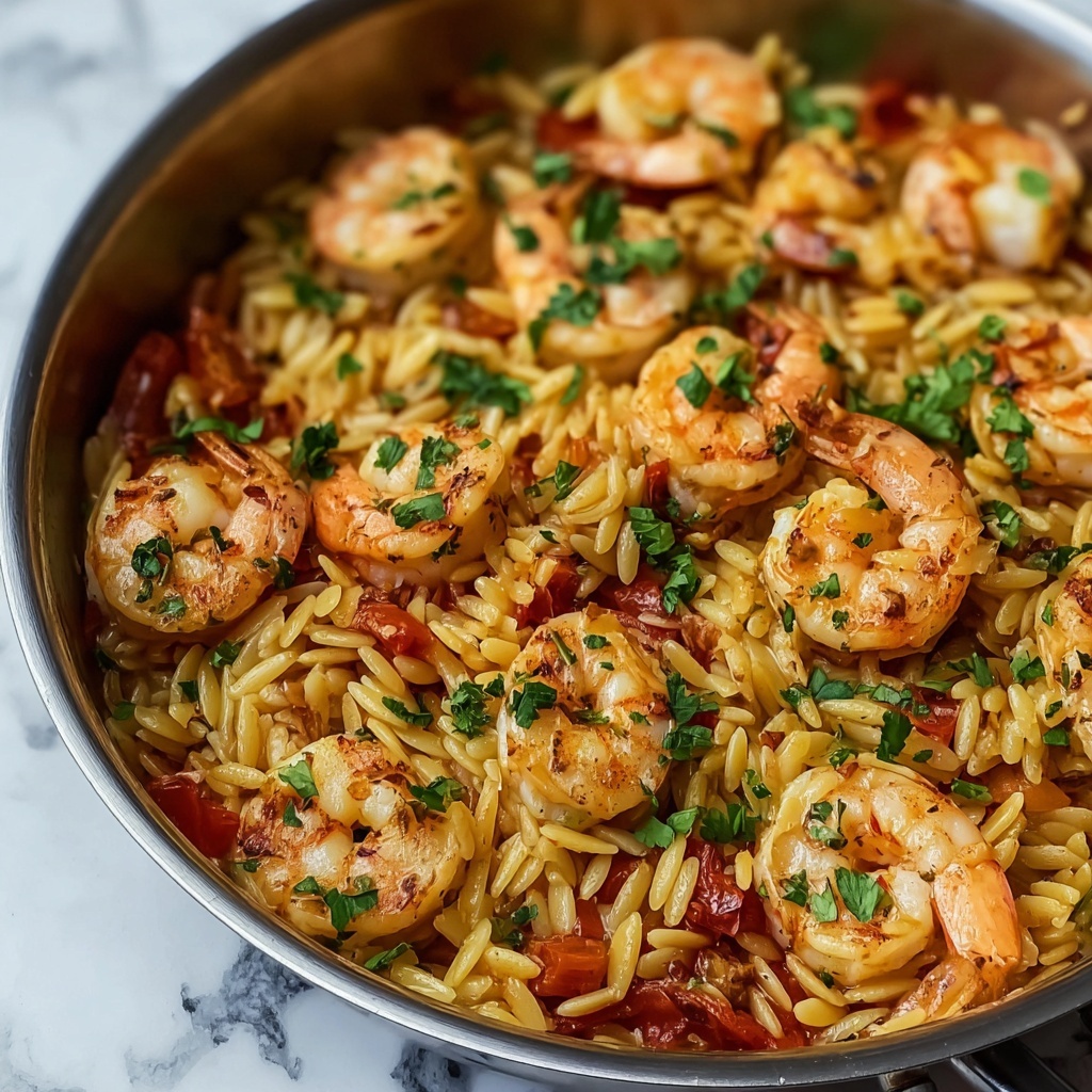 One-Pot Marry Me Shrimp and Orzo Recipe - Recipe Image