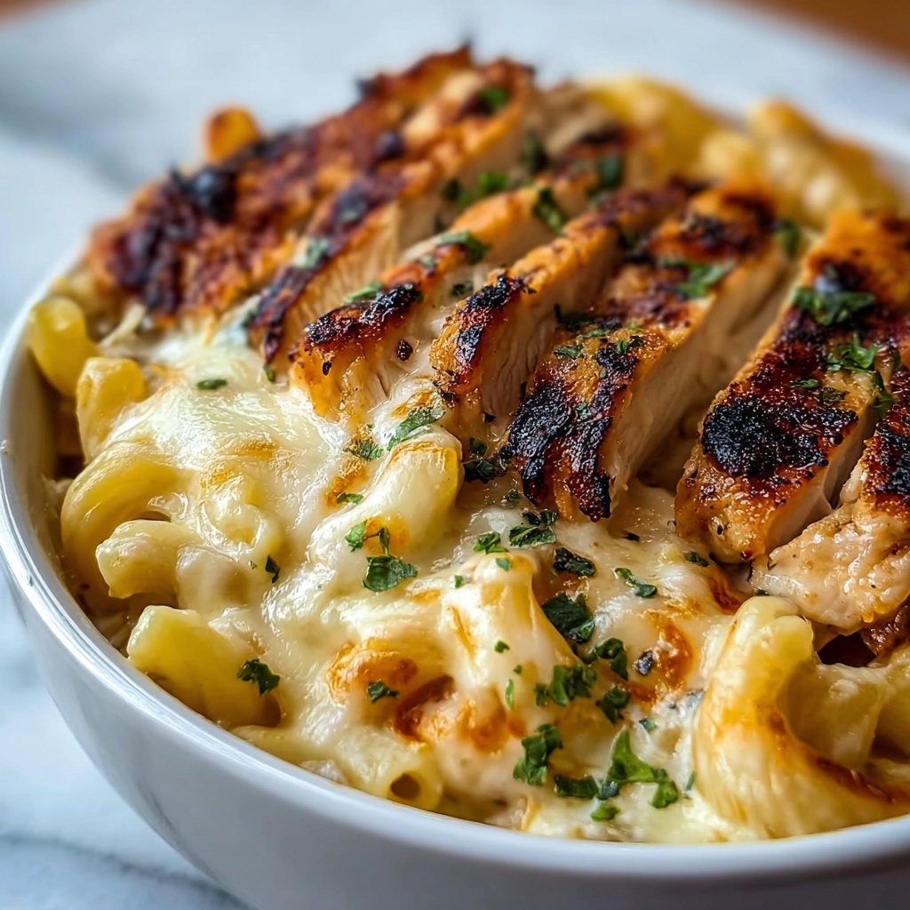 BBQ Chicken Mac and Cheese Recipe - Recipe Image