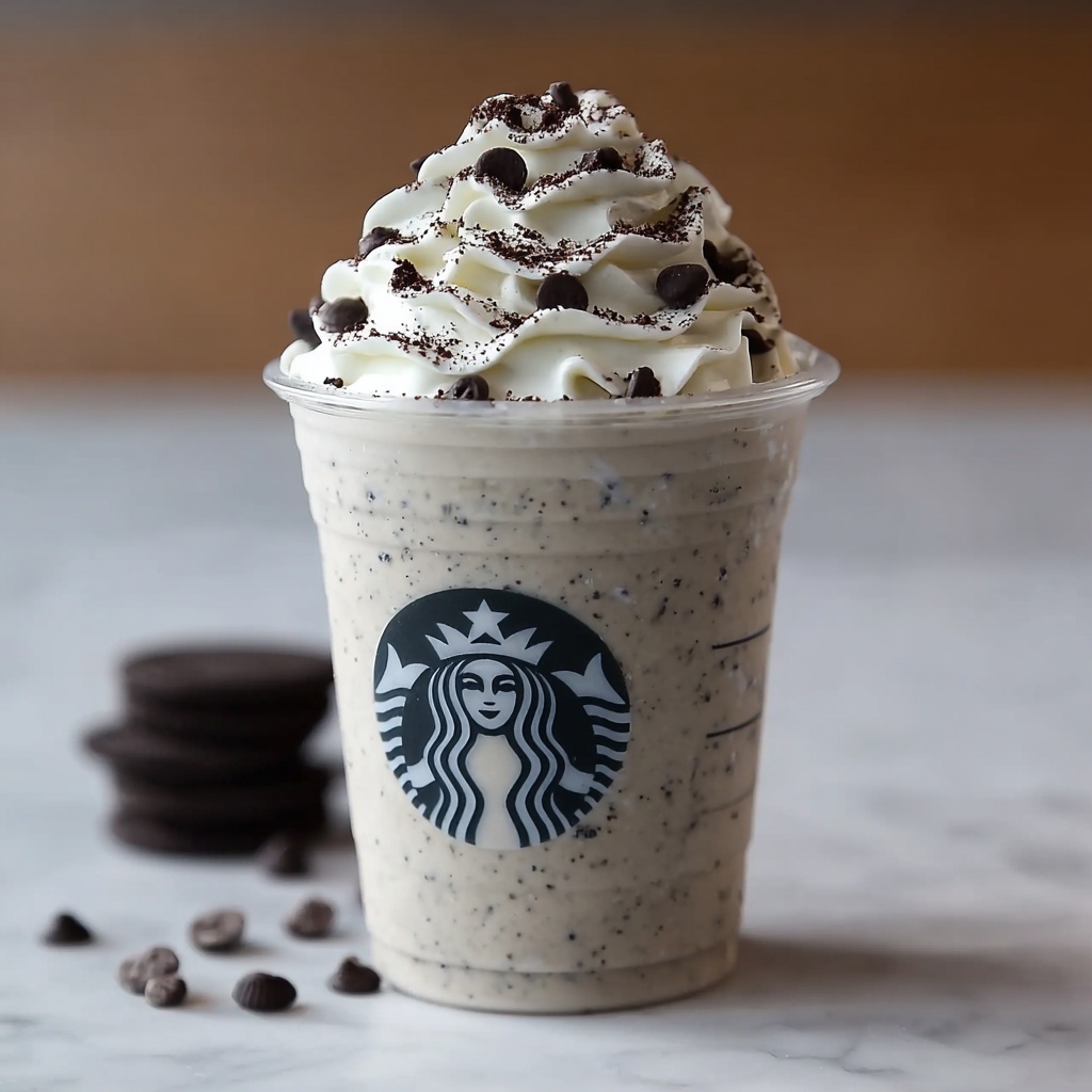 Cookies & Cream Frappuccino Recipe - Recipe Image
