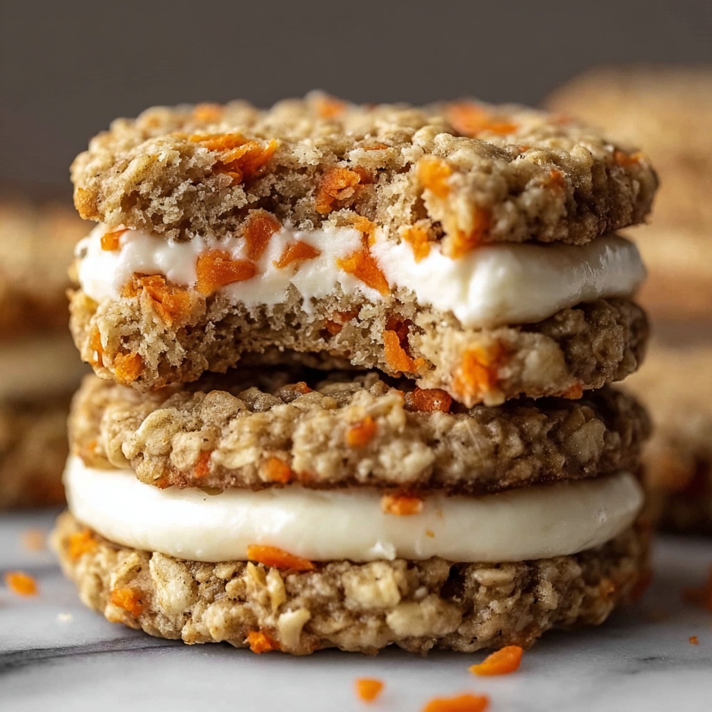 Flavorful Carrot Cake Cheesecake Cookies Recipe - Recipe Image