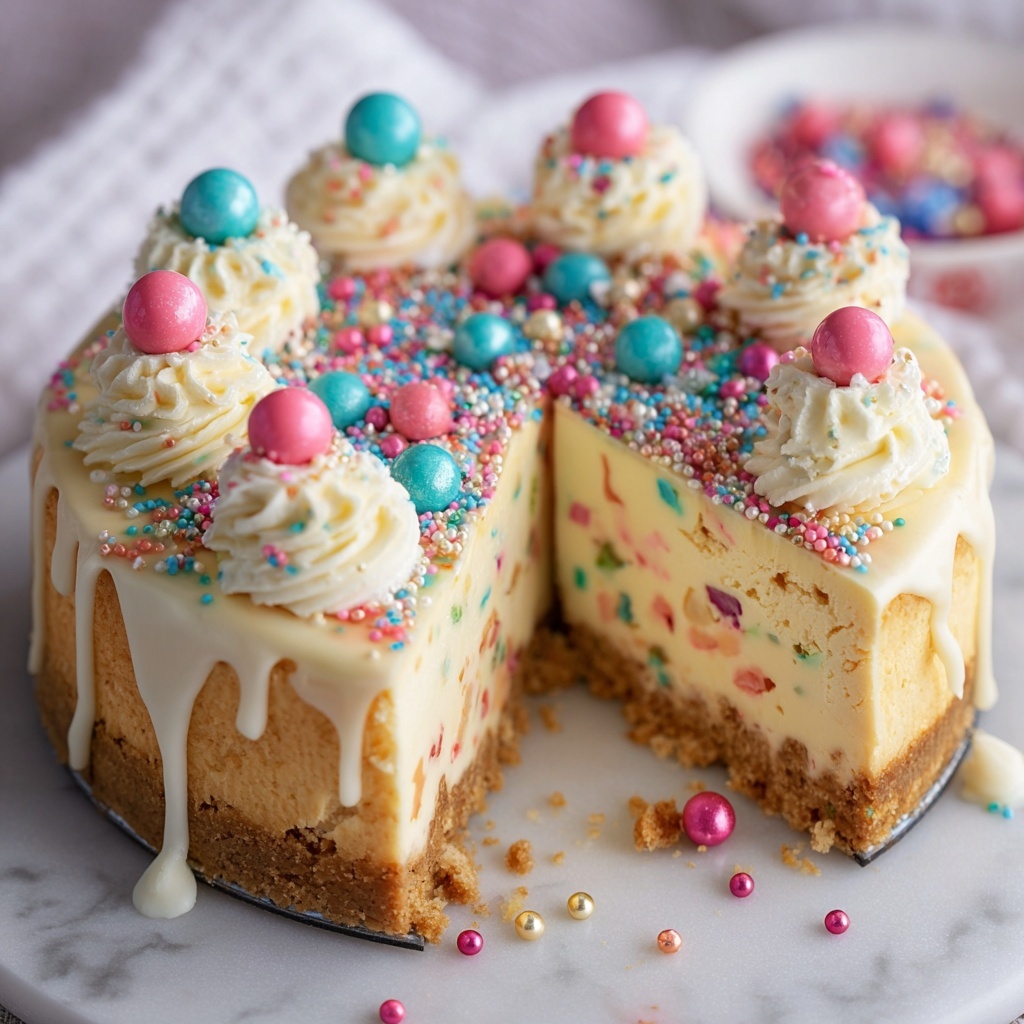 Sugar Cookie Cheesecake – Stephanie’s Sweet Treats Recipe - Recipe Image