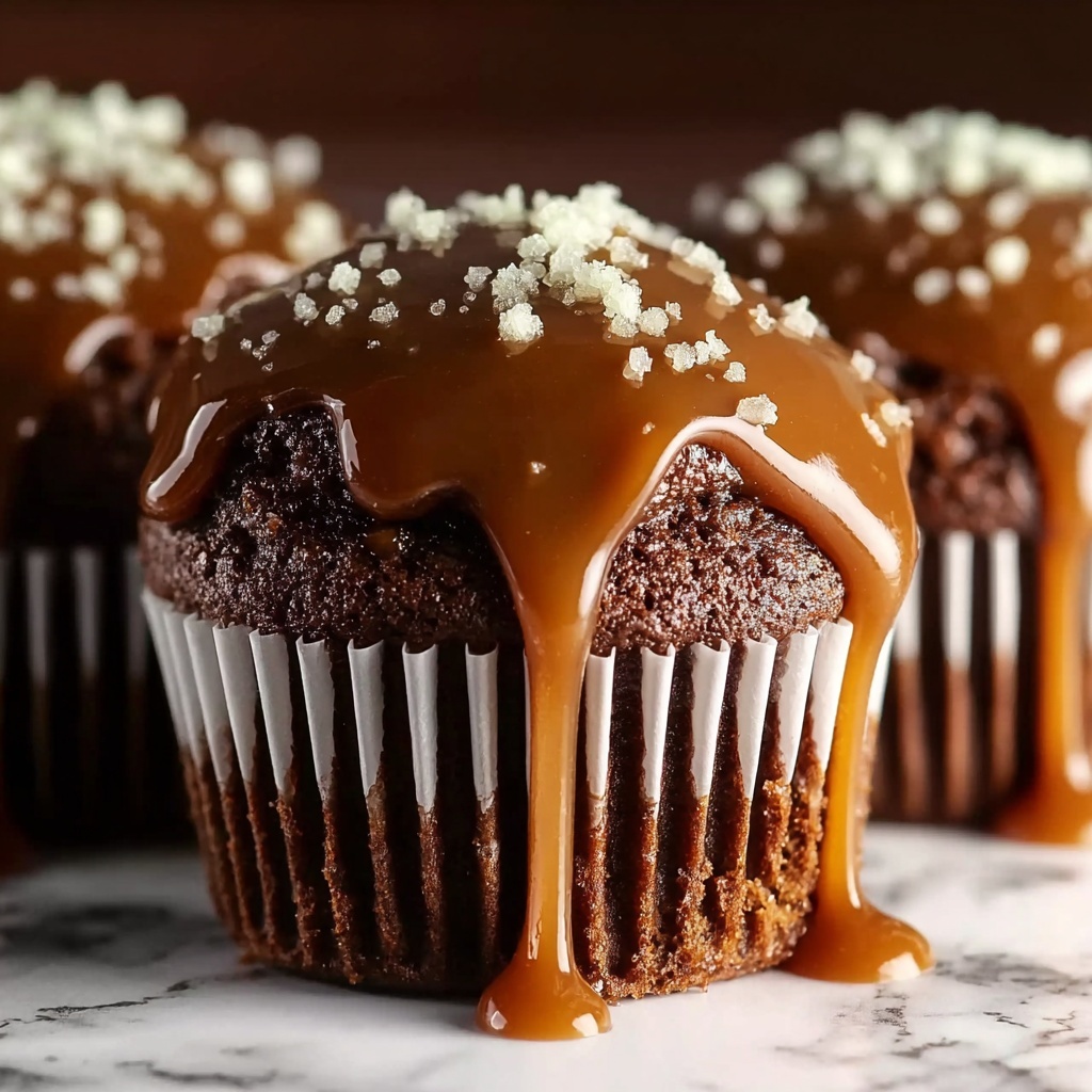 Irresistible Salted Caramel Lava Cupcakes Recipe - Recipe Image