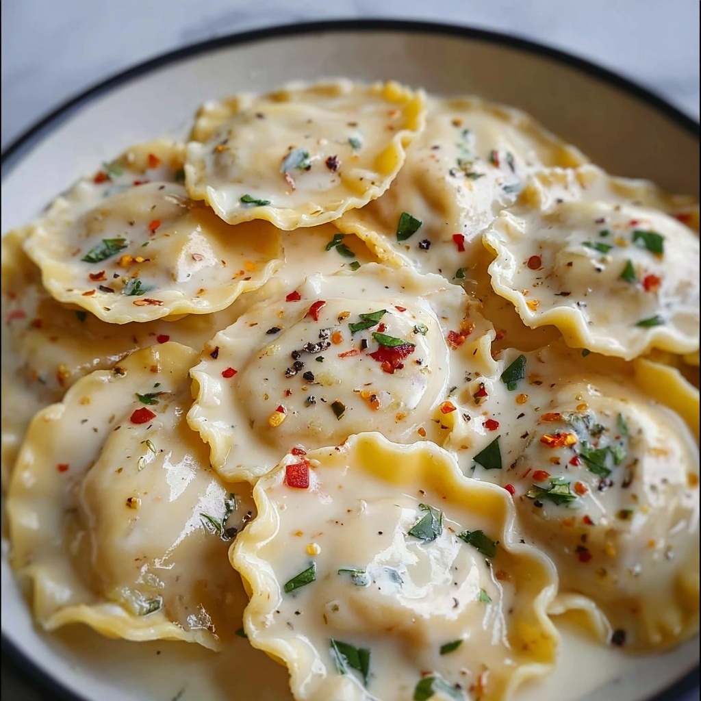Creamy Crockpot Tortellini Recipe - Recipe Image