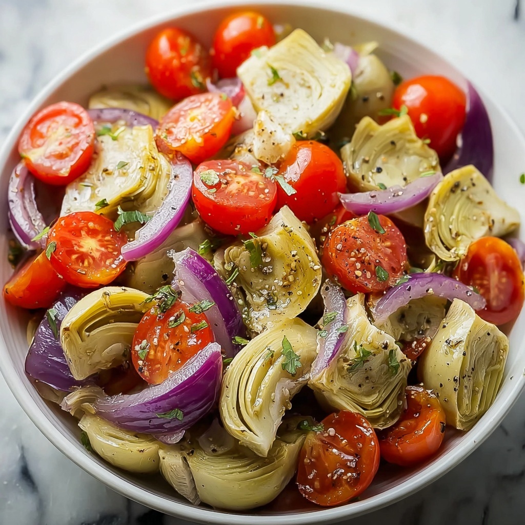 Mediterranean Artichoke Salad Recipe - Recipe Image