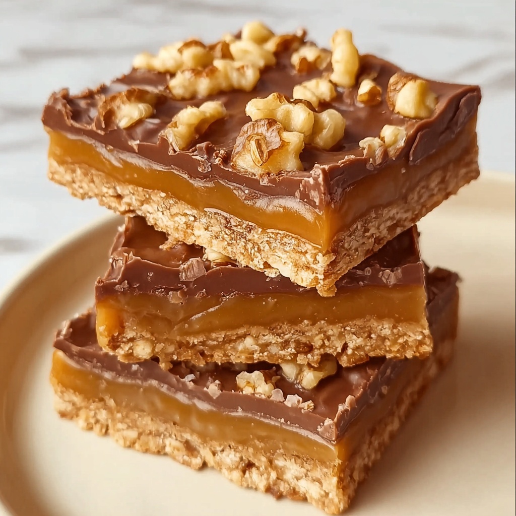 Easy Turtle Bars Recipe - Recipe Image