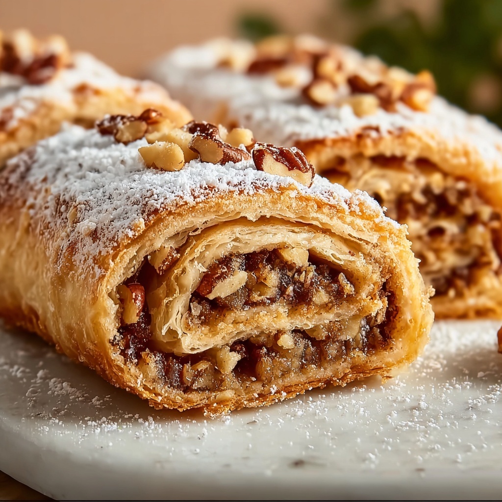 Italian Nut Roll Cookies Recipe - Recipe Image