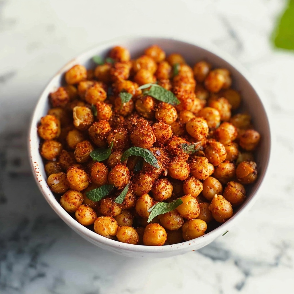 Spicy Roasted Chickpeas Recipe - Recipe Image