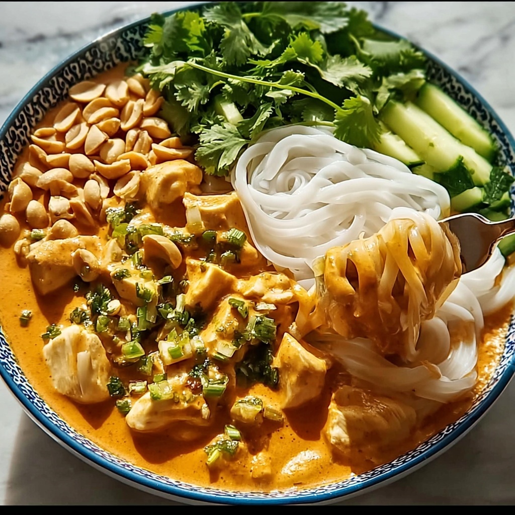 Thai Peanut Chicken Bowl Recipe - Recipe Image